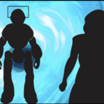silhouetted images - the WisCon banner art